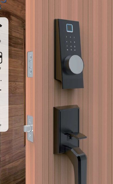 Entrance handleset with keypad