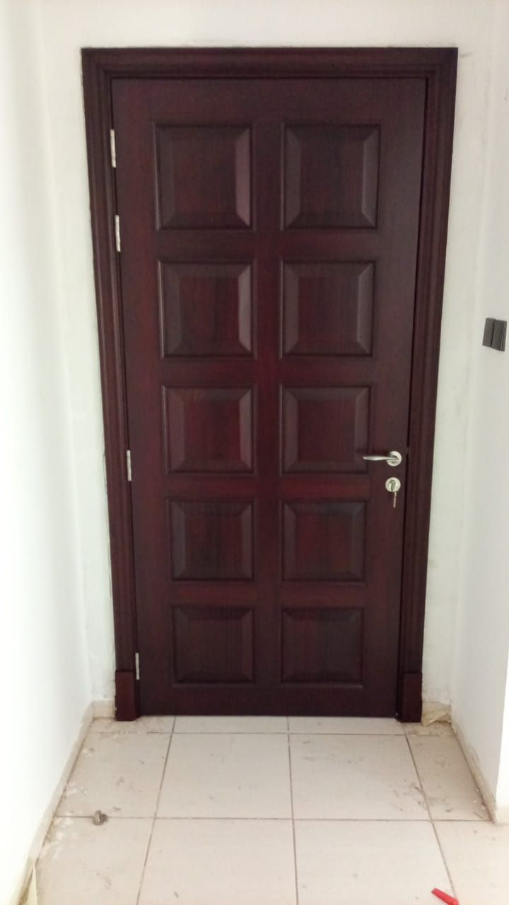 Mahogany Eight Panel Main Door